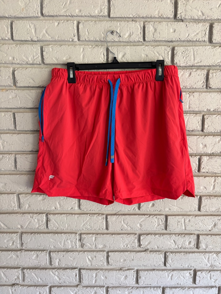 Fabletics Men's Coral Lined Athletic Shorts Large